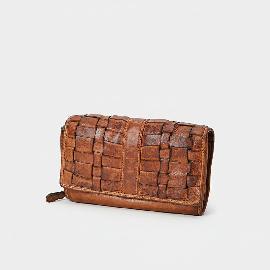 Spaghetti W. Swc447Cg Wallet Vintage Handmade Drum Dyed Genuine by Hilason – Cowboy and equestrian accessories