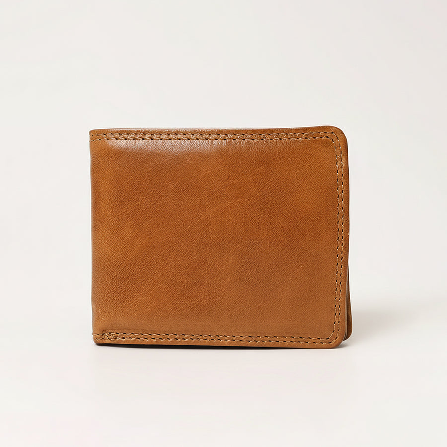 Spaghetti Western Swc450Tan Wallet Vintage Handmade Drum Dyed Genuine European Cowhide Leather Women Bag Western Handbag Purse