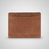 Spaghetti Western Swc420Brn Briefcase Vintage Handmade Drum Dyed Genuine European Cowhide Leather Women Bag Western Handbag Purse