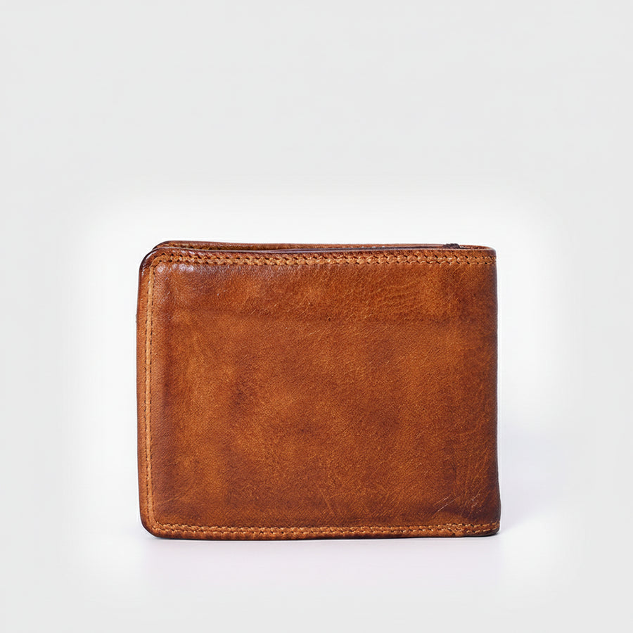 Spaghetti Western Swc442Tan Wallet Vintage Handmade Drum Dyed Genuine European Cowhide Leather Women Bag Western Handbag Purse