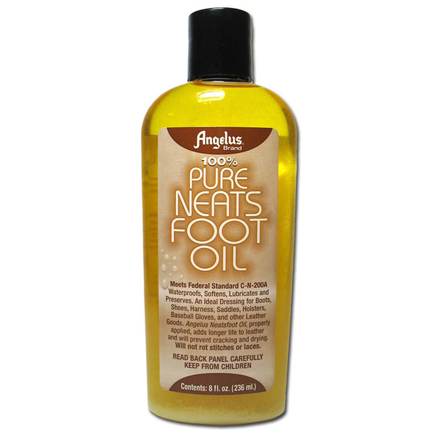 yellow neatsfoot oil bottle - Uhorse