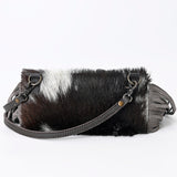 OHLAY Wallet Hand Tooled Hair-On Genuine Leather Women Bag Western Handbag Purse | Womens Handbags |Leather Belt for Summer