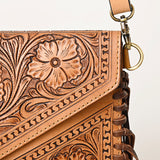 American Darling Envelope Hand Tooled Genuine Leather Women Bag Western Handbag Purse