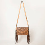 American Darling Envelope Hand Tooled Genuine Leather Women Bag Western Handbag Purse