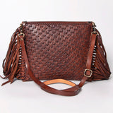 American Darling Envelope Hand Tooled Genuine Leather Women Bag Western Handbag Purse