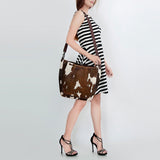 American Darling Hobo Hair-On Genuine Leather Women Bag Western Handbag Purse