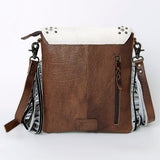 American Darling ADBG982 Crossbody Hair-On Genuine Leather Women Bag Western Handbag Purse