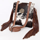 American Darling ADBG984 Crossbody Hair-On Genuine Leather Women Bag Western Handbag Purse