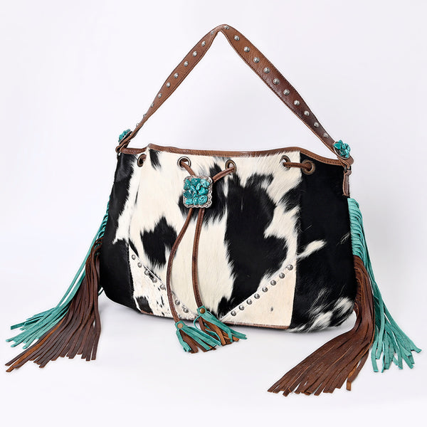 American Darling Hobo Hair On Genuine Leather W. Women Bag | Handbag by Hilason – Cowboy and equestrian accessories