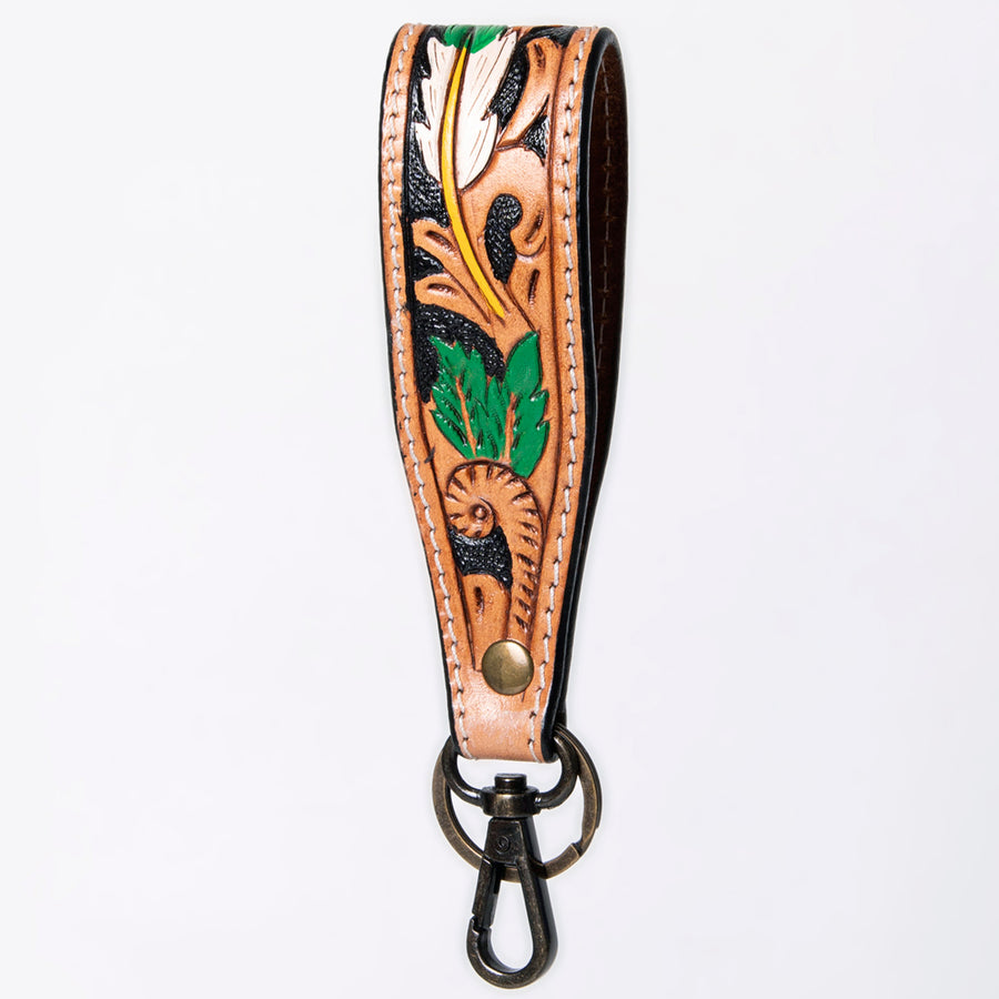 American Darling ADWSF126A Hand Tooled Genuine Leather Handle Strap by Hilason – Cowboy and equestrian accessories