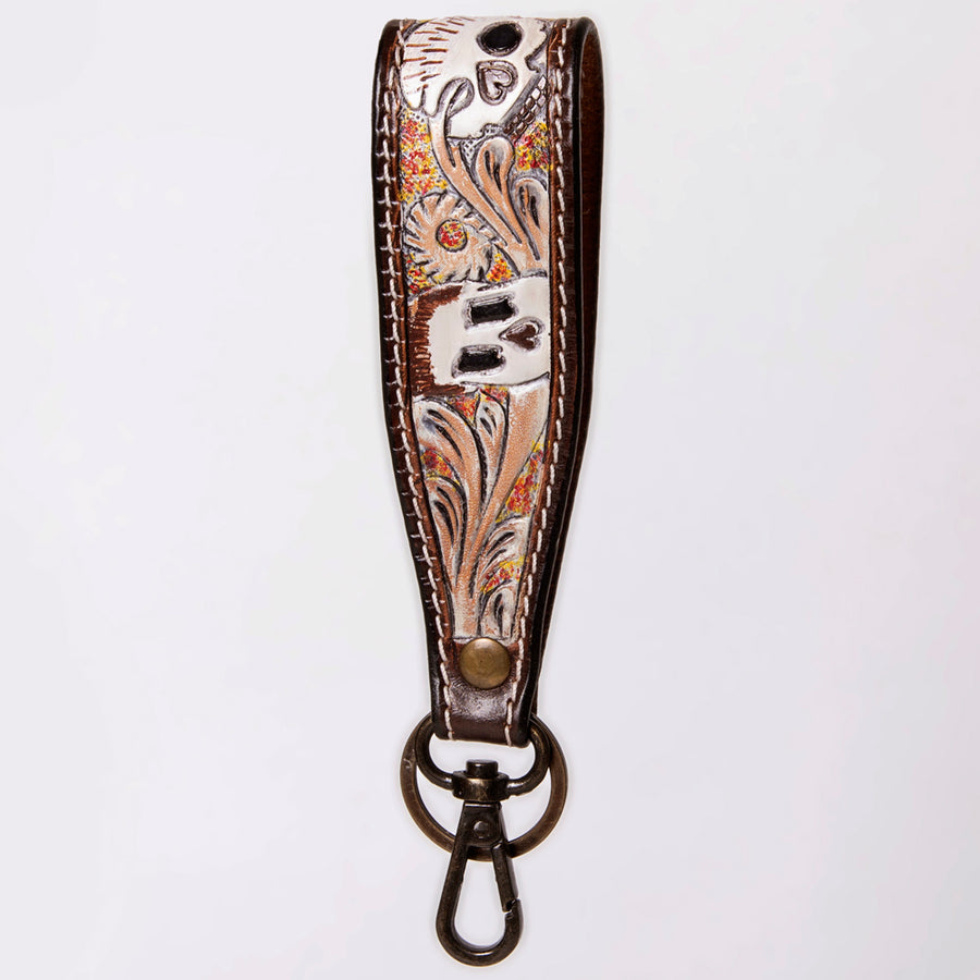 American Darling ADWSF126H Hand Tooled Genuine Leather Handle Strap by Hilason – Cowboy and equestrian accessories