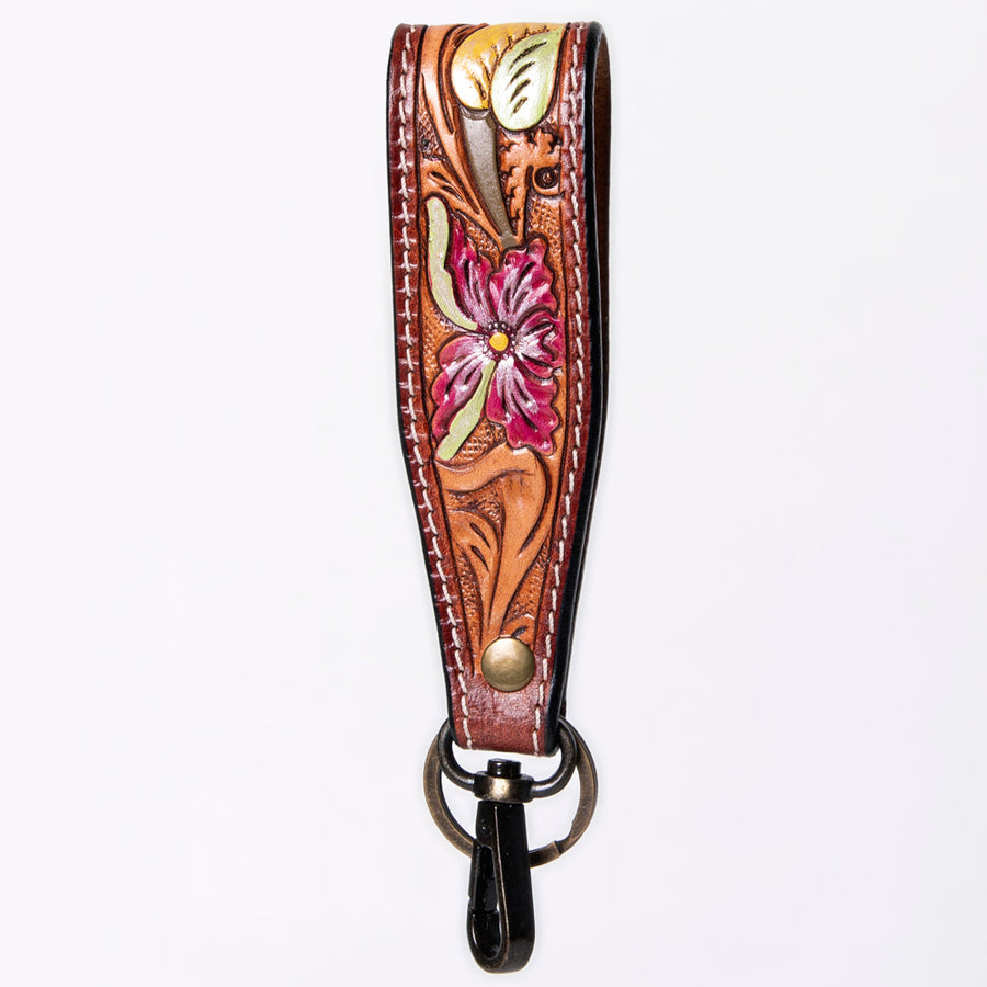 American Darling ADWSF126J Hand Tooled Genuine Leather Handle Strap by Hilason – Cowboy and equestrian accessories