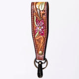 American Darling ADWSF126J Hand Tooled Genuine Leather Handle Strap For Wristlet Bags