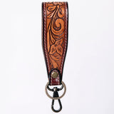 American Darling ADWSF126K Hand Tooled Genuine Leather Handle Strap For Wristlet Bags