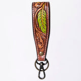 American Darling ADWSF126L Hand Tooled Genuine Leather Handle Strap For Wristlet Bags