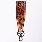 American Darling ADWSF126M Hand Tooled Genuine Leather Handle Strap For Wristlet Bags