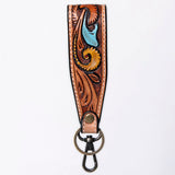 American Darling ADWSF126M Hand Tooled Genuine Leather Handle Strap For Wristlet Bags