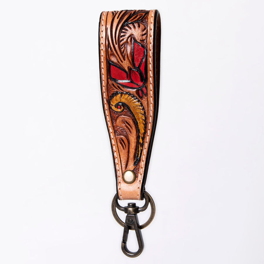 American Darling ADWSF126M Hand Tooled Genuine Leather Handle Strap by Hilason – Cowboy and equestrian accessories
