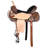 16 Flex Tree Western Horse Saddle American Leather Barrel Trail Hilason - Uhorse