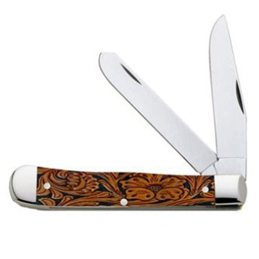 Circle Sh Cutlery Stainless Steel 4.5 In Trapper Style Pocket Knife - Uhorse