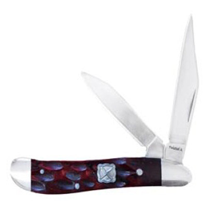 Twisted X Peanut Root Beer Bone Knife - Uhorse