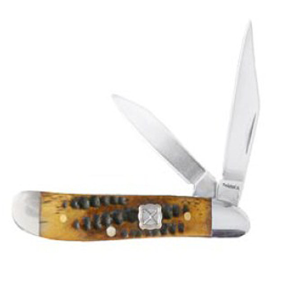 Twisted X Peanut Buttterscotch Pocket Knife - Uhorse