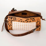 ADBG777A American Darling Hand Tooled Genuine Leather Women Bag Western Handbag Purse