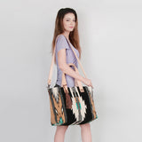 American Darling Tote Saddle Blanket Genuine Leather Women Bag Western Handbag Purse