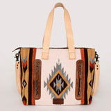 American Darling Tote Saddle Blanket Genuine Leather Women Bag Western Handbag Purse