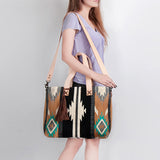American Darling Tote Saddle Blanket Genuine Leather Western Women Bag Handbag Purse | Travel Bags College Casual
