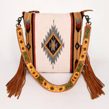 American Darling Saddle Blanket Genuine Leather Women Bag Western Handbag Purse