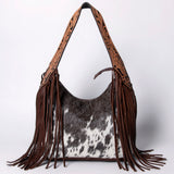 American Darling Hobo Hand Tooled Hair-On Genuine Leather Women Bag Western Handbag Purse