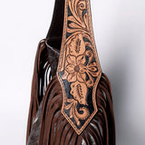 American Darling Hobo Hand Tooled Hair-On Genuine Leather Women Bag Western Handbag Purse