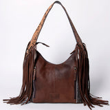 American Darling Hobo Hand Tooled Hair-On Genuine Leather Women Bag Western Handbag Purse