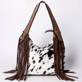 American Darling Hobo Hand Tooled Hair-On Genuine Leather Women Bag Western Handbag Purse