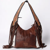 American Darling Hobo Hand Tooled Hair-On Genuine Leather Women Bag Western Handbag Purse