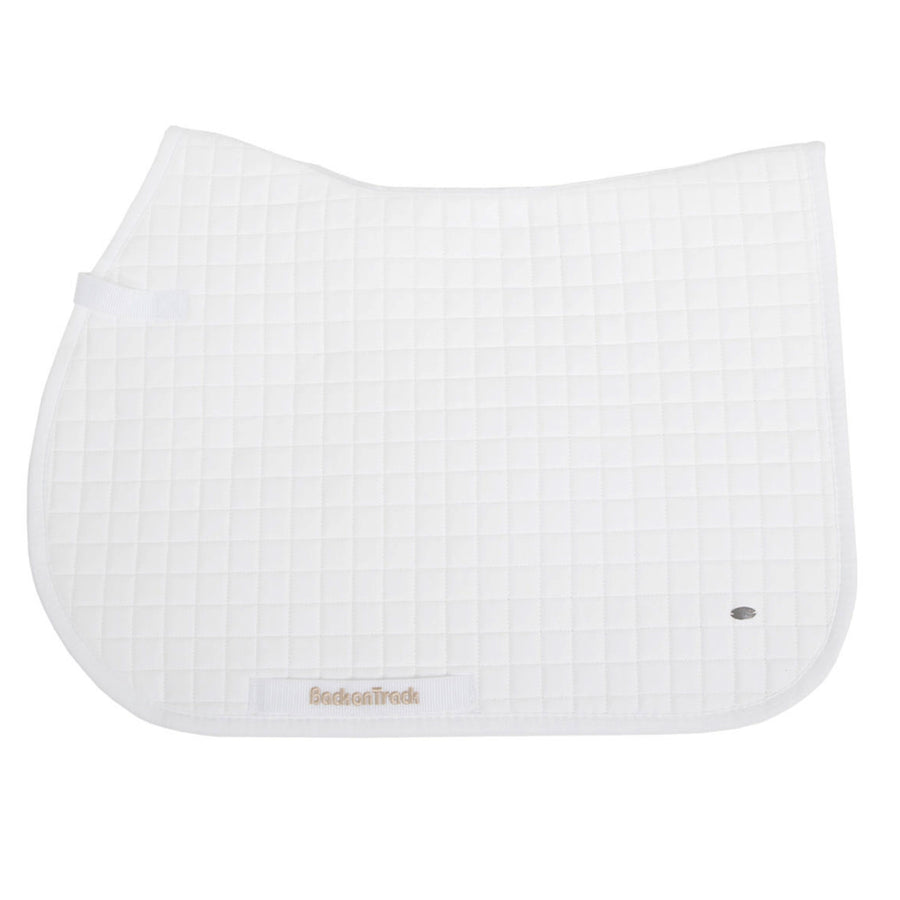 White quilted saddle pad - Uhorse