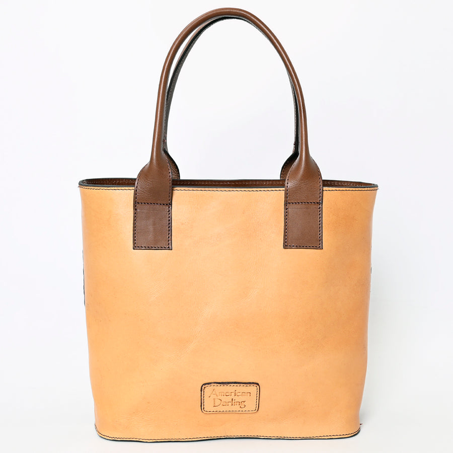 American Darling Tote Hand Tooled Genuine Leather Women Bag Western Handbag Purse