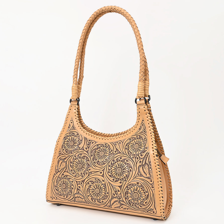 American Darling Hobo Hand Tooled Genuine Leather Women Bag Western Handbag Purse - Uhorse