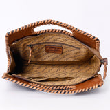 American Darling Clutch Hand Tooled Genuine Leather Women Bag Western Handbag Purse