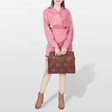 American Darling Clutch Hand Tooled Genuine Leather Women Bag Western Handbag Purse