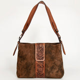 American Darling ADBGZ664 Hobo Hand Tooled Genuine Leather Women Bag Western Handbag Purse