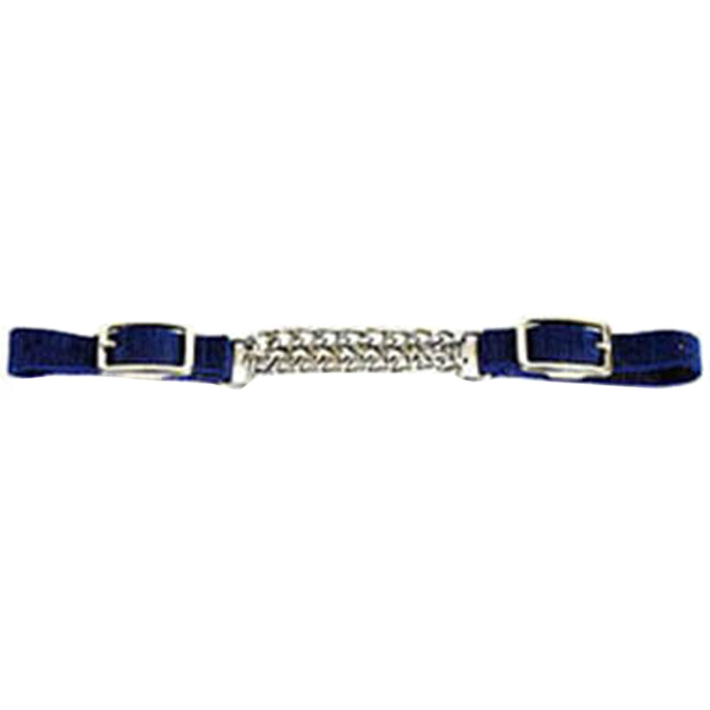 3/4"X19"  Hilason Poly Strap With Double Curb Chain