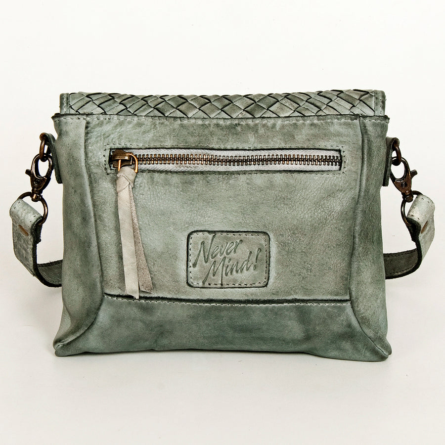 Never Mind Nmbgm123C Cross Body I Vintage Handmade Genuine Cowhide Leather Women Bag Western Handbag Purse