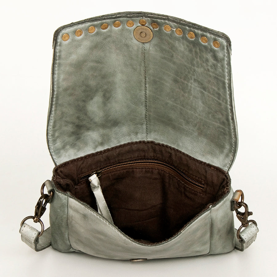 Never Mind Nmbgm123C Cross Body I Vintage Handmade Genuine Cowhide Leather Women Bag Western Handbag Purse