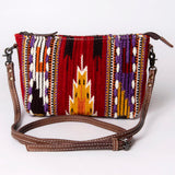 American Darling Cross Body Saddle Blanket Genuine Leather women bag western handbag purse