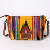 American Darling Cross Body Saddle Blanket Genuine Leather women bag western handbag purse