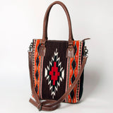 American Darling Tote Saddle Blanket Genuine Leather women bag western handbag purse