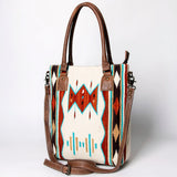 American Darling Tote Saddle Blanket Genuine Leather women bag western handbag purse