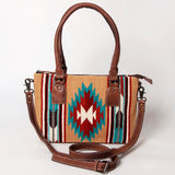 American Darling Tote Saddle Blanket Genuine Leather women bag western handbag purse